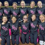 2031 Black Widows Pinaire smiling together as a team