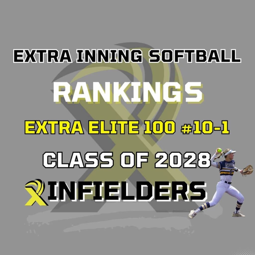 Extra Inning Softball Position Rankings: Class of 2025 (Oct. 2, 2023 ...