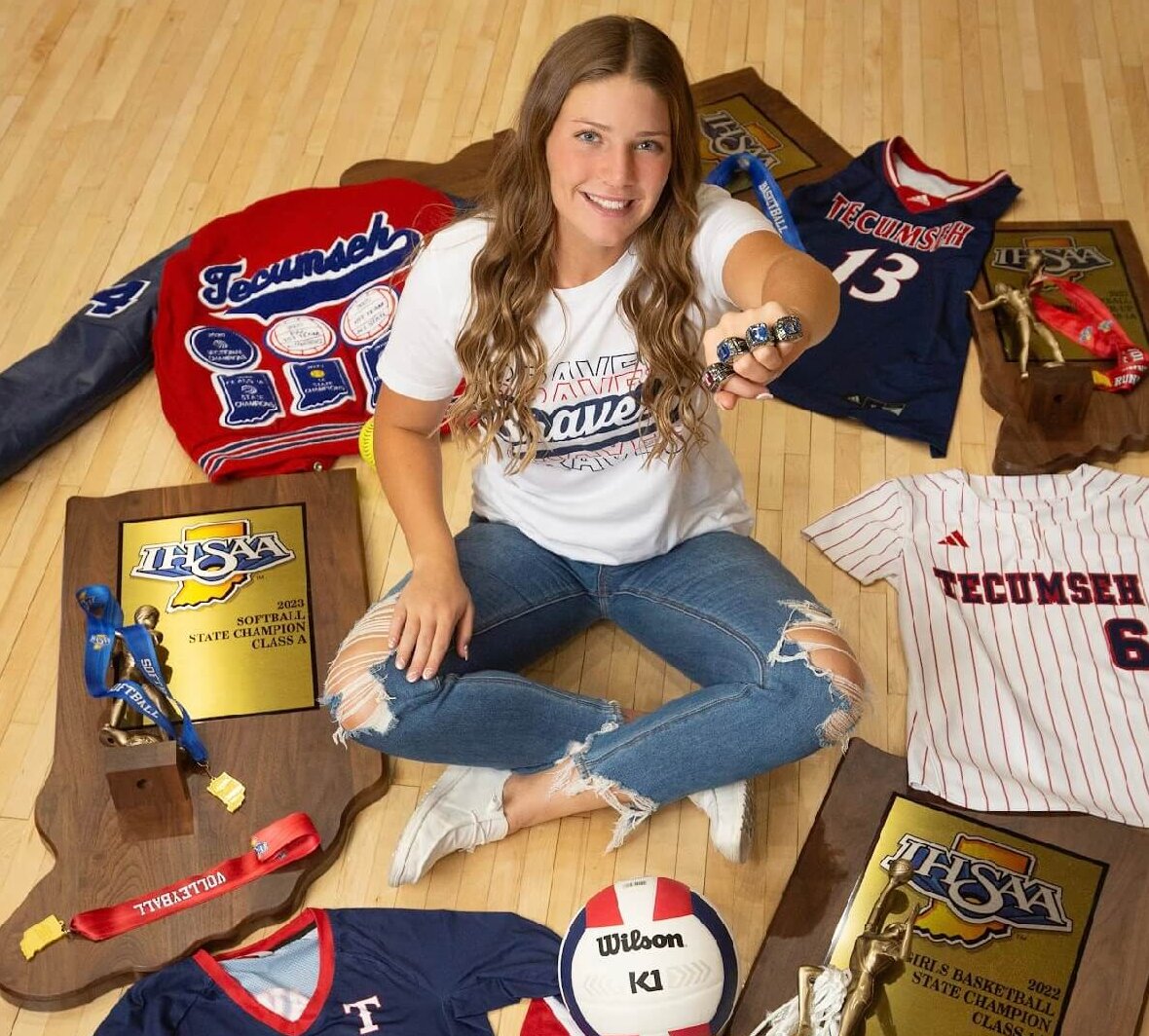 Player Profile: Jenna Donohoo, A Multi-Sport Athlete Stacked with Several State Titles, Finds Future at Evansville