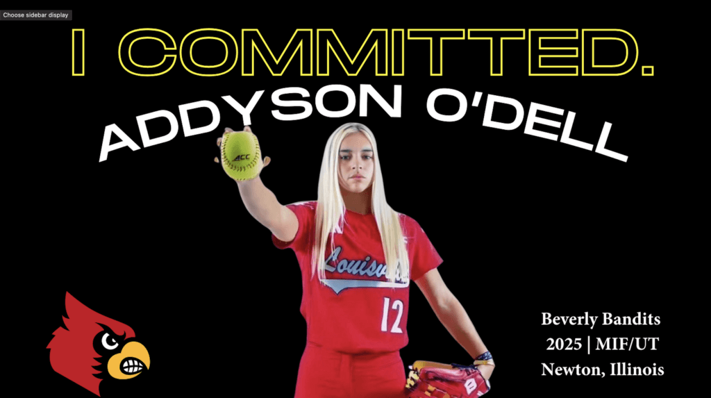 I Committed: Addyson O’Dell to Compete in the ACC with the University of Louisville Cardinals