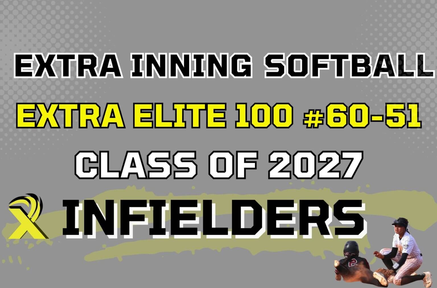Class of 2027 Extra Elite 100 Infielders 5160 Extra Inning Softball